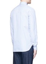 Back View -Click To Enlarge 'Milano' stripe cotton shirt