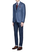 Figure View -Click To Enlarge 'Milano' stripe cotton shirt