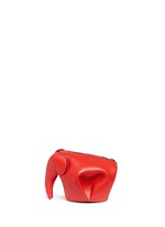 Back View -Click To Enlarge 'Elephant' mini leather shoulder bag
