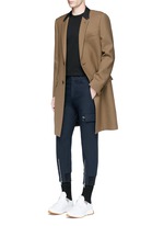 Figure View -Click To Enlarge Skinny fit zip cuff cargo pants