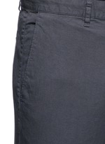 Detail View -Click To Enlarge 'Zaine' cotton straight leg pants