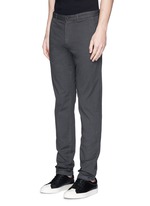 Front View -Click To Enlarge 'Zaine' cotton straight leg pants