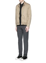 Figure View -Click To Enlarge 'Zaine' cotton straight leg pants