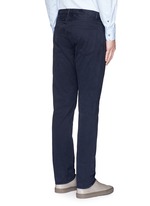Back View -Click To Enlarge 'Haydin' slim straight cotton chinos
