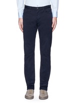 Main View -Click To Enlarge 'Haydin' slim straight cotton chinos