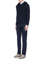 Figure View -Click To Enlarge 'Haydin' slim straight cotton chinos