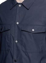 Detail View -Click To Enlarge 'Drato' tech fabric shirt jacket