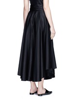 Back View -Click To Enlarge Obi sash pleat poplin skirt
