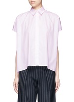 Main View -Click To Enlarge Boxy fit cotton poplin shirt