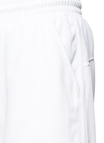 Detail View -Click To Enlarge 'Vallegrande' logo embroidery shorts