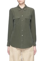 Main View -Click To Enlarge 'Slim Signature' silk shirt
