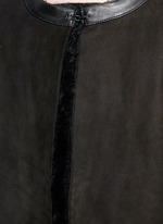 Detail View -Click To Enlarge Reversible Alpine lambskin shearling gilet