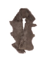 Main View -Click To Enlarge Mesh embossed Toscana lambskin shearling button shrug
