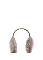 Main View -Click To Enlarge Mesh embossed Toscana lambskin shearling ear muffs