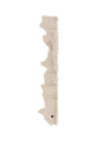 Detail View -Click To Enlarge Mesh embossed Toscana lambskin shearling button shrug