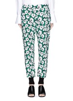 Main View -Click To Enlarge Margarita flower print crepe pants