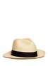 Main View - Click To Enlarge Main View - Click To Enlarge - Sensi Studio - Paint splatter toquilla straw panama hat