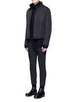 Figure View -Click To Enlarge Twill slim fit pants