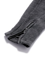 Detail View -Click To Enlarge Textured cotton zip jacket