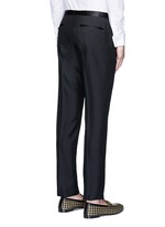 Back View -Click To Enlarge Wool-Mohair evening pants