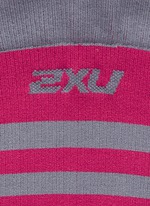 Detail View -Click To Enlarge 'Striped Run Compression' socks