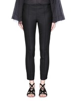 Main View -Click To Enlarge 'Caro' stretch wool hopsack capri pants