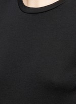 Detail View -Click To Enlarge 'Wesler' back seam jersey T-shirt
