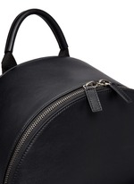Detail View -Click To Enlarge 'Wink' perforated leather backpack