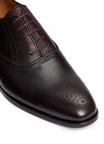 Detail View -Click To Enlarge 'Gilbert' brogue leather Oxfords
