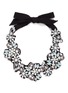 Main View - Click To Enlarge Main View - Click To Enlarge - J.CREW - Fabric-backed crystal cluster necklace