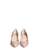 Figure View -Click To Enlarge 'Helena' wavy patent leather pumps