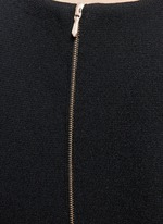 Detail View -Click To Enlarge 'Elite' piped trim knit dress