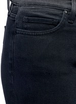 Detail View -Click To Enlarge 'Ankle Slim' dipped fade hem jeans