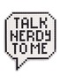 Main View - Click To Enlarge Main View - Click To Enlarge - Anya Hindmarch - 'Talk Nerdy' oversized embossed leather sitcker