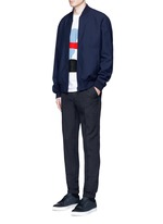Figure View -Click To Enlarge Tailored jogging pants