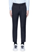 Main View -Click To Enlarge Slim fit rolled cuff pants