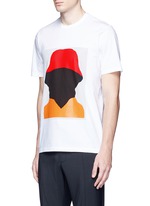 Front View -Click To Enlarge EKTA print cotton T-shirt