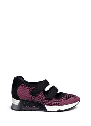 Main View - Click To Enlarge Main View - Click To Enlarge - Ash - 'Lulu' strap mix knit sneakers