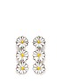 Main View - Click To Enlarge Main View - Click To Enlarge - Philippe Audibert - 'Margueritte' daisy drop earrings