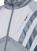 Detail View -Click To Enlarge Patchwork windbreaker jacket