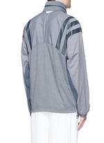 Back View -Click To Enlarge Patchwork windbreaker jacket
