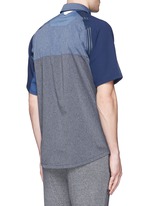 Back View -Click To Enlarge Patchwork shirt
