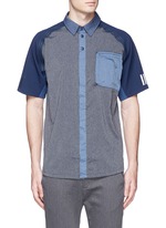 Main View -Click To Enlarge Patchwork shirt