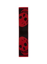 Main View -Click To Enlarge Macro skull jacquard oblong scarf