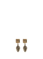 Main View -Click To Enlarge Tribal mask earrings