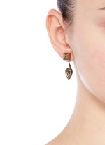 Figure View -Click To Enlarge Tribal mask earrings