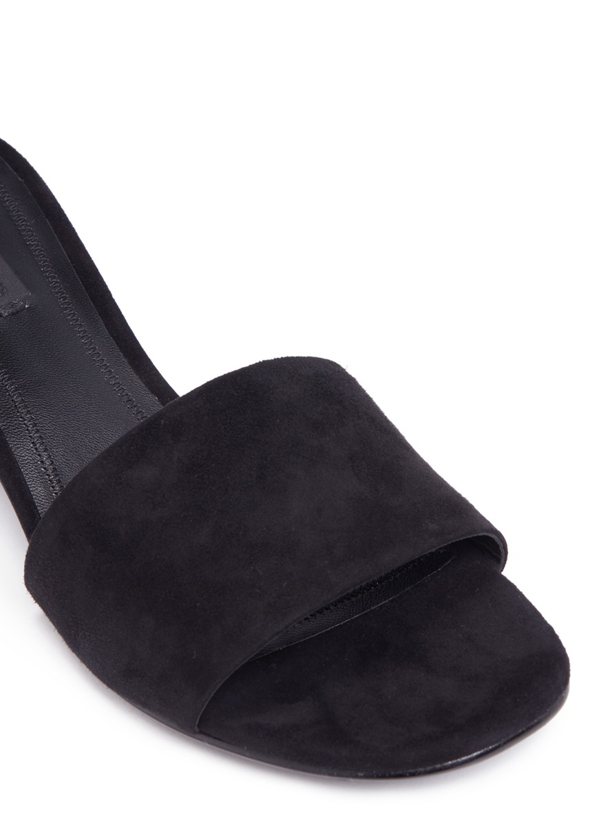 alexander wang suede sandals