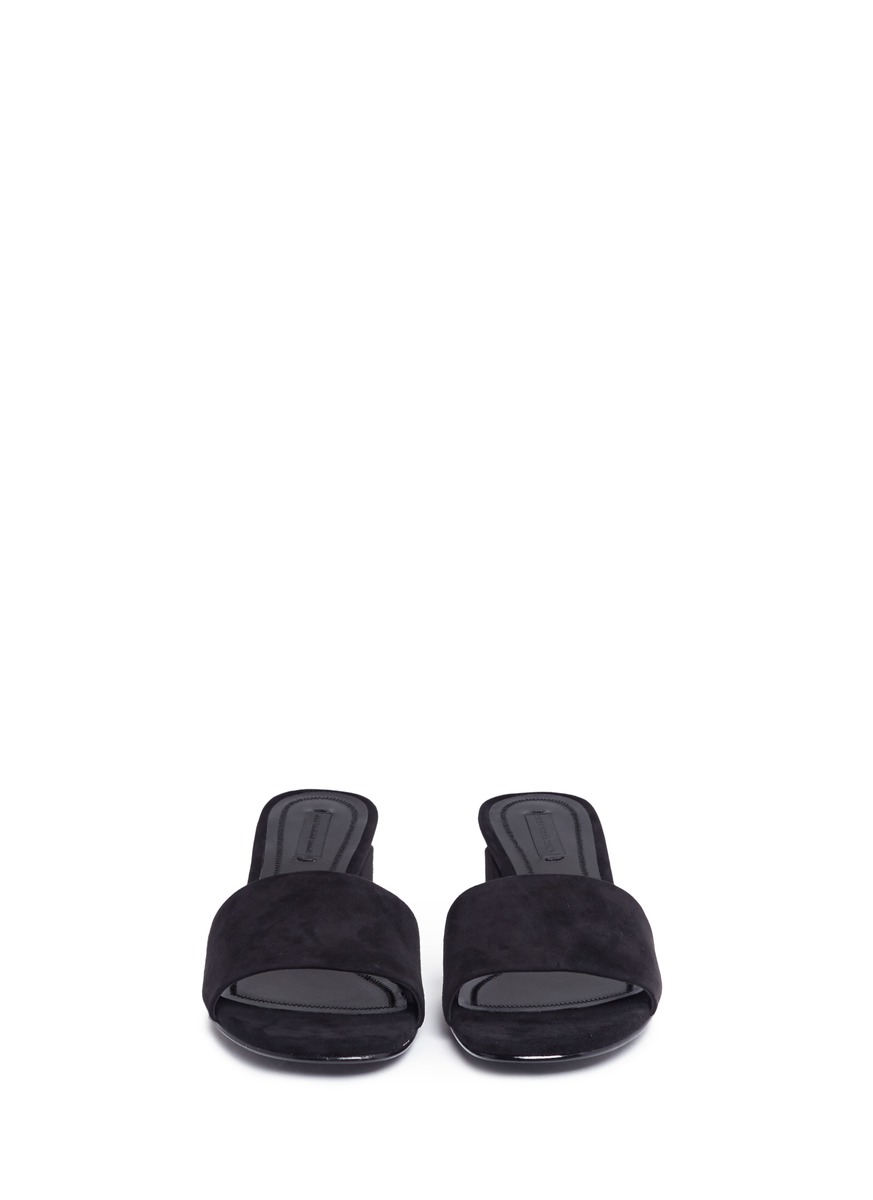 alexander wang suede sandals