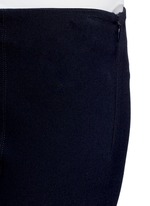 Detail View -Click To Enlarge Slim fit cotton blend pants