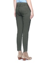 Back View -Click To Enlarge 'Zion' mid rise skinny pants